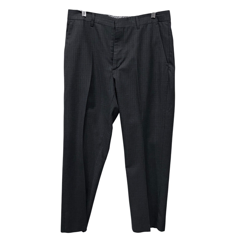Banana‎ Republic Classic Men's Charcoal Pinstripe Dress Pants Size 32x30